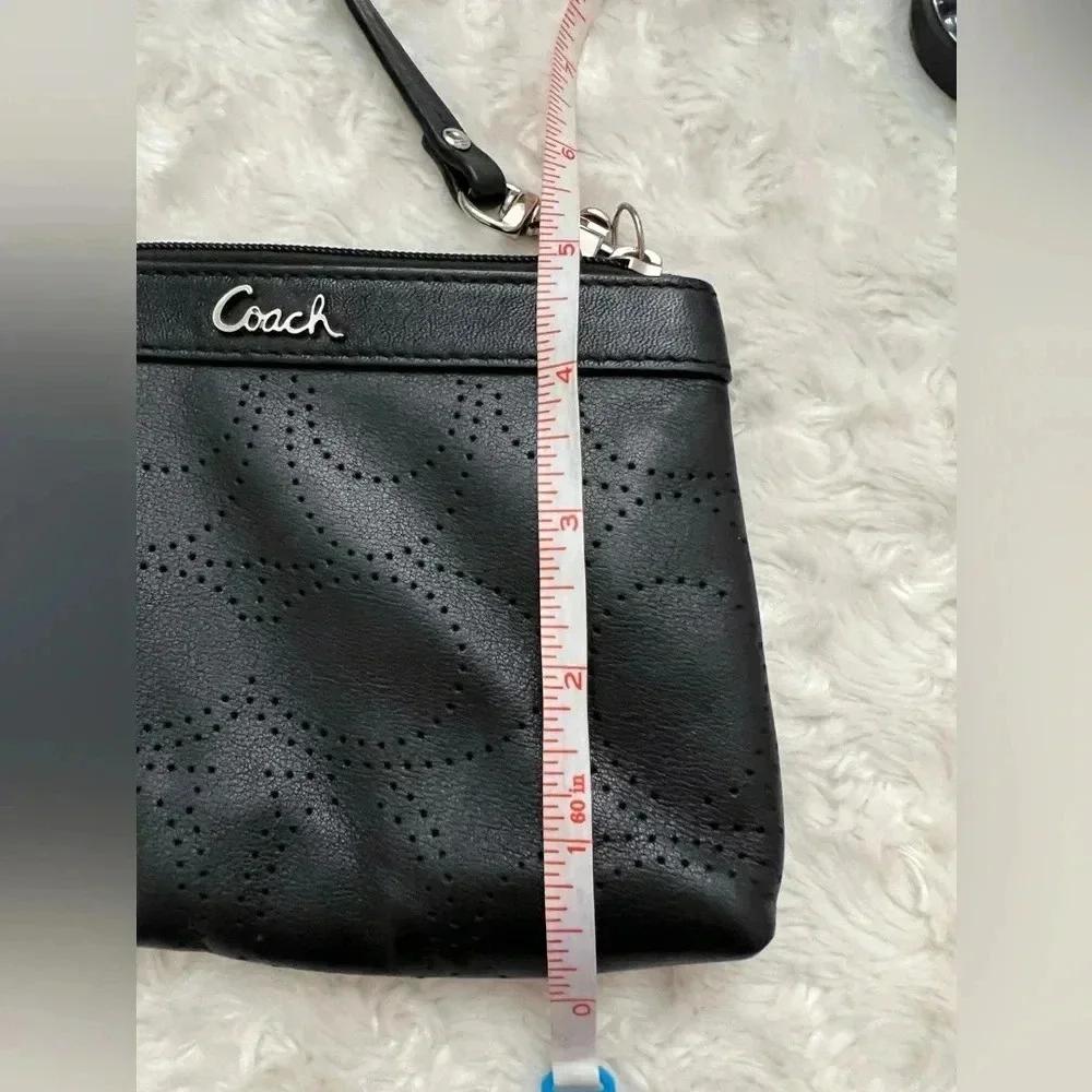 Coach Leather Wristlet